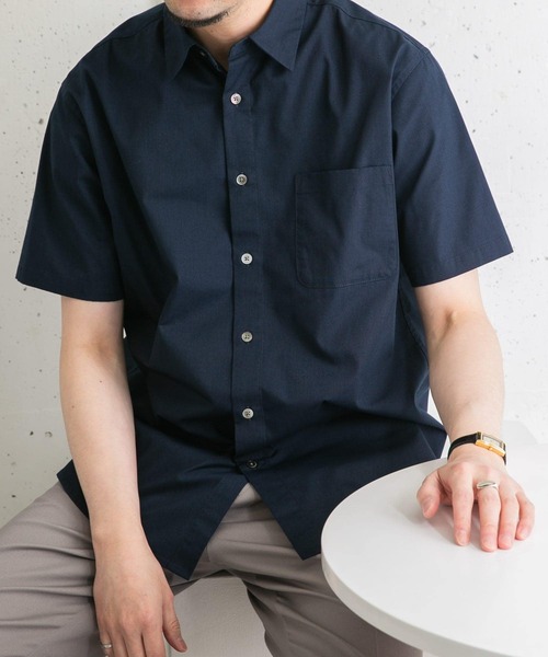 RUSSELUNO XL 半袖　シャツ URBAN RESEARCH ROSSO MEN シャツ 「防シワ」「XLサイズあり