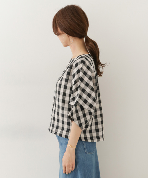 URBAN RESEARCH DOORS 「URBAN DOORS」 半袖ブラウス ONE
