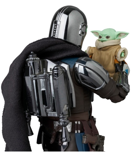 フィギュア MAFEX THE MANDALORIAN CHROME Ver.の画像