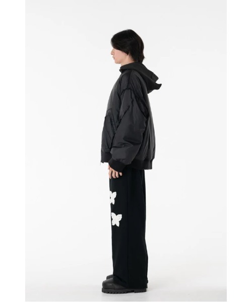 ma1 ma-1 DISCOVERED DEVILS EAR HOODIE DOWN MA-1 メンズ レディースの画像