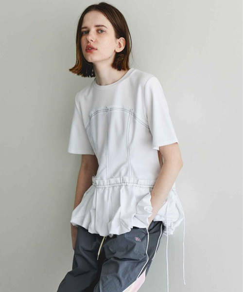 MAISON SPECIAL tシャツ Docking Balloon Hem T-shirt