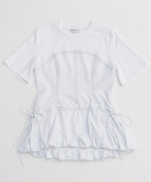 MAISON SPECIAL(メゾンスペシャル)｜Docking Balloon Hem T