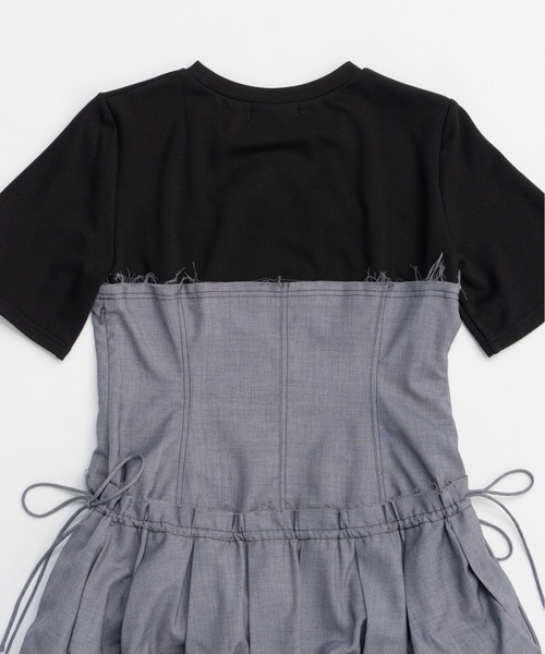 MAISON SPECIAL tシャツ Docking Balloon Hem T-shirt