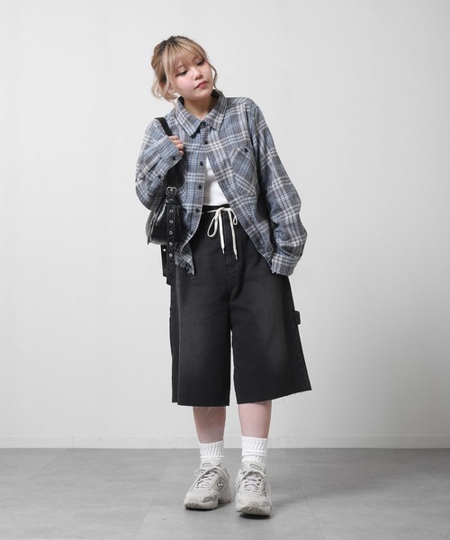 ZIP FIVE（ジップ ファイブ） ハーフパンツ ワイドパンツ ジーンズ