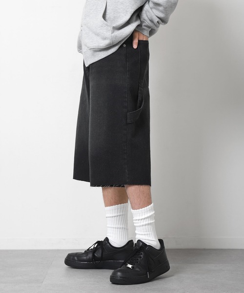 ZIP FIVE（ジップ ファイブ） ワイドパンツ ハーフパンツ ジーンズ