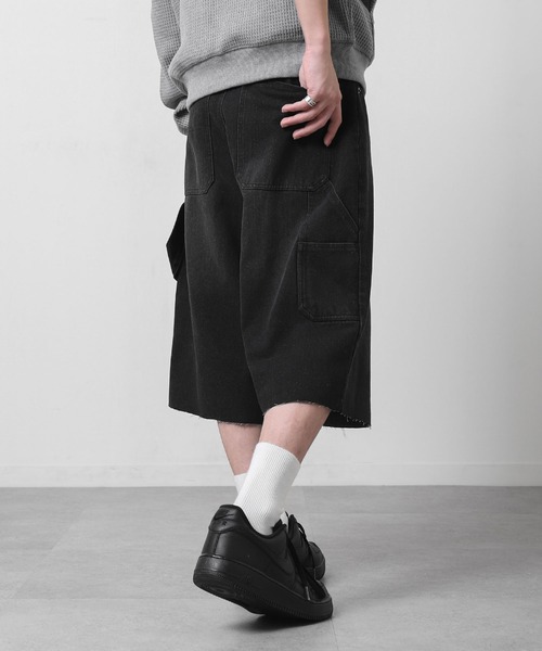 ZIP FIVE（ジップ ファイブ） ワイドパンツ ハーフパンツ ジーンズ