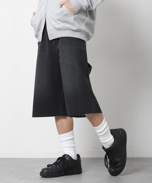 ZIP FIVE（ジップ ファイブ） ワイドパンツ ハーフパンツ ジーンズ