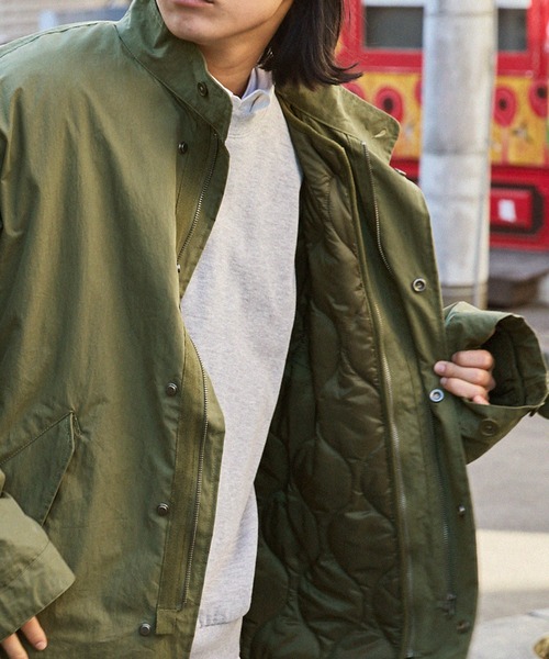 オリーブさま・コート FREAK'S STORE（フリークスストア） モッズコート SMALL オリーブ