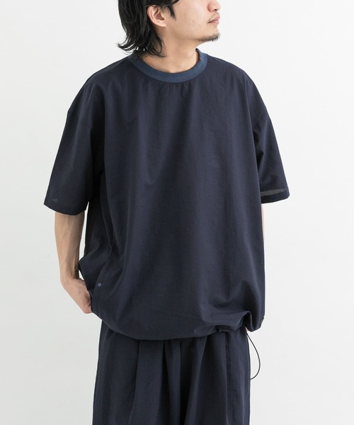 『吸水速乾/軽量』DotAir SHORT-SLEEVE PULLOVER URBAN RESEARCH DOORS｜『吸水速乾/軽量』DotAir SHORT-SLEEVE