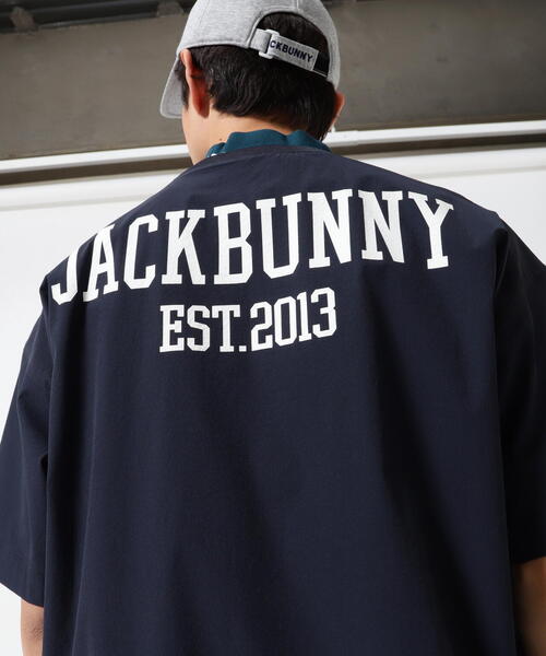 Jack Bunny!! 40Dナイロンタフタ半袖スニードジャケット　サイズ5 Jack Bunny!! 「Jack Bunny!!」40Dナイロンタフタ半袖スニード