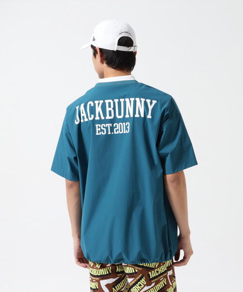 高級素材使用ブランド Jack Bunny!! 「Jack Bunny!!」40Dナイロンタフタ半袖スニード メンズウェア