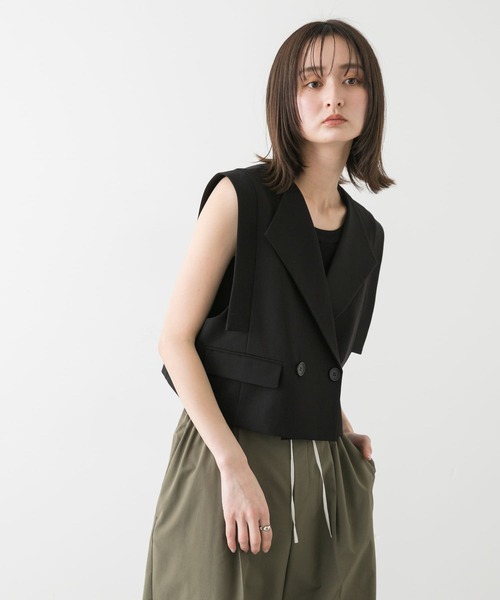 SACRA クロップドジレ 楽天市場】＼週末限定！ポイント10倍／ SACRA【サクラ】 CO/PE