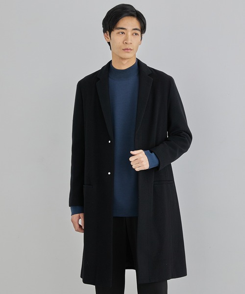 UNITED TOKYO ブラック チェスターコート サイズ2 UNITED TOKYO（ユナイテッドトウキョウ） チェスターコート 2 ブラック