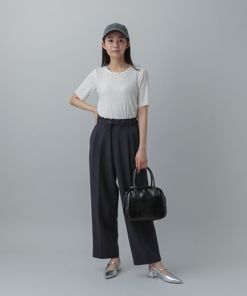 GLOBAL WORK（グローバルワーク） tシャツ レースシアープルオーバー