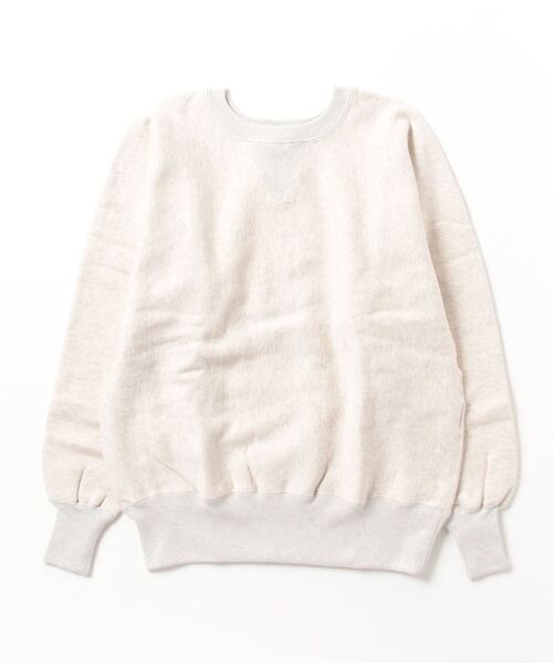 「BEAMS BOY」 スウェットカットソー MEDIUM グレー レディース