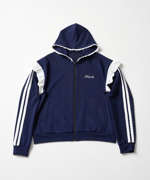 Hauls ジャージ フリル天使フード付きジャージ レディース