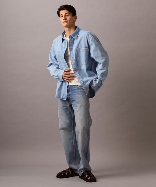 Calvin Klein（カルバン・クライン） シャツ リラックス デニムシャツ