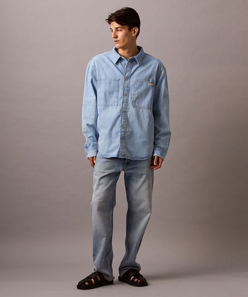 Calvin Klein（カルバン・クライン） シャツ リラックス デニムシャツ