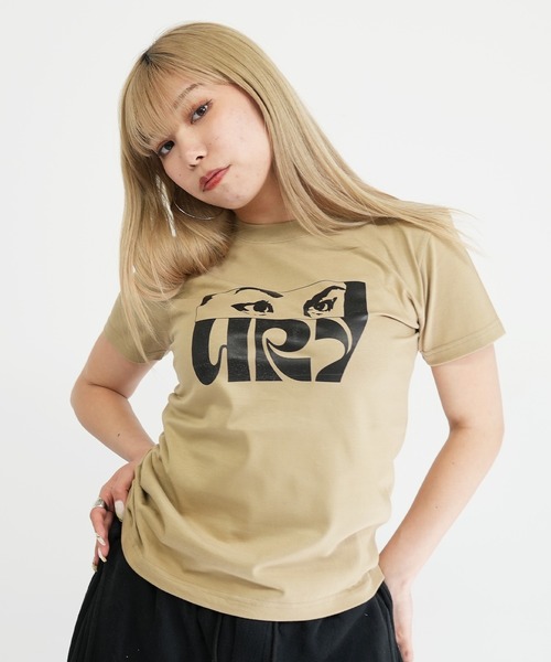 tシャツ ENAコラボTシャツ フロントロゴtシャツ 綿100% カットソー 半袖 レディース メンズ tシャツ ENAコラボTシャツ EYEロゴ Tシャツ カットソー 半袖