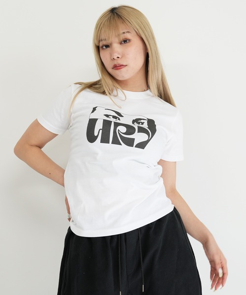 tシャツ ENAコラボTシャツ EYEロゴ Tシャツ カットソー 半袖 ダンス 練習着 レディース メンズ