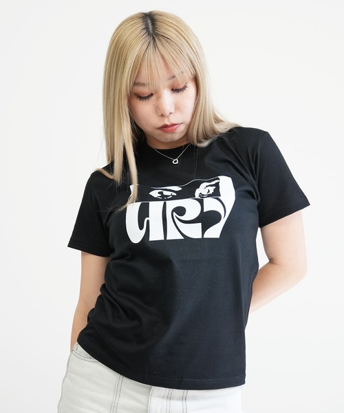 tシャツ ENAコラボTシャツ フロントロゴtシャツ 綿100% カットソー 半袖 レディース メンズ tシャツ ENAコラボTシャツ EYEロゴ Tシャツ カットソー 半袖