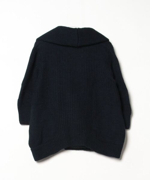 「iliann loeb」 ニットカーディガン - ネイビー レディース_画像2