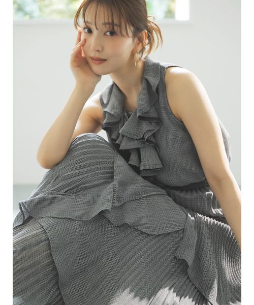 SNIDEL スカート スクエアヘムティアードスカート : ZOZOTOWN
