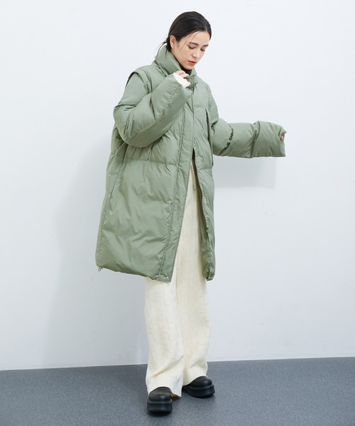 「LE CERCLE par rope'」 コート FREE チャコールグレー レディース_画像3