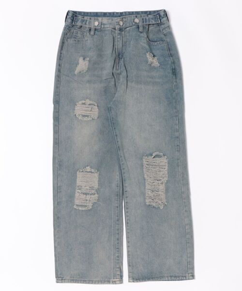 ジーンズ デニム デニムパンツ ダメージジーンズ レディース