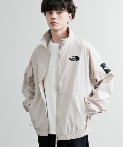 充実の品 FACE NORTH THE ナイロンジャケット WHITE 日本未展開モデル ジャケット・アウター