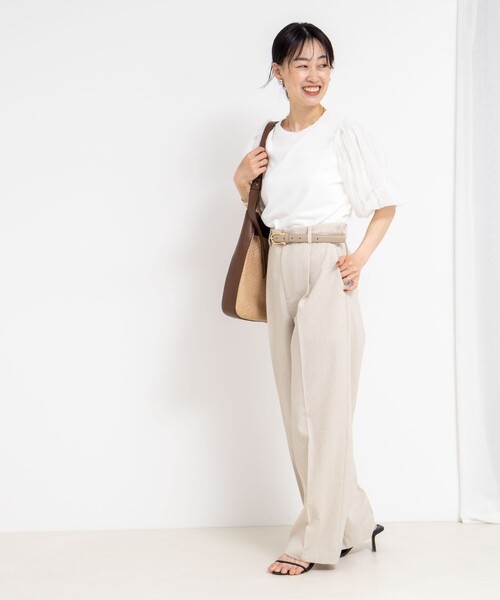 NOLLEY'S Sophi（ノーリーズソフィー） ワイドパンツ パンツ