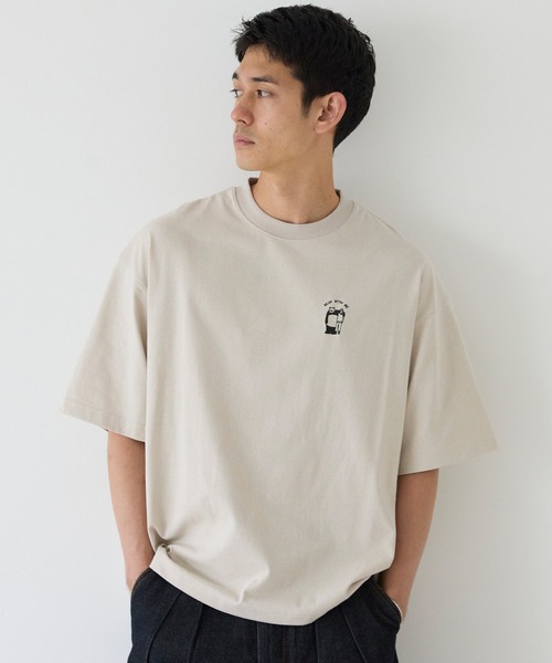 画像の2点　TシャツはM coca（コカ） tシャツ ワンポイント刺繍Tシャツ メンズ レディース