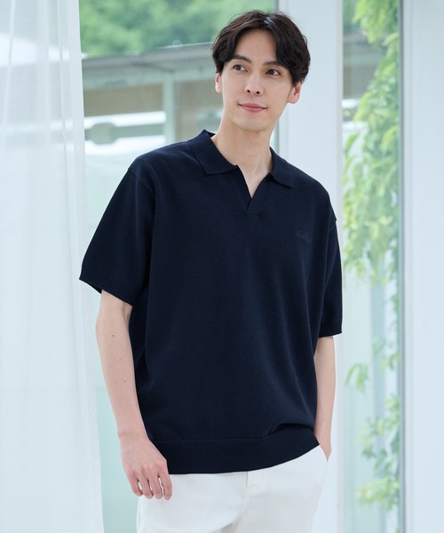 【希少美品】WINDANDSEA× Amold Palmer　ポロシャツL Arnold Palmer ポロシャツ スキッパー 半袖 メンズ : ZOZOTOWN