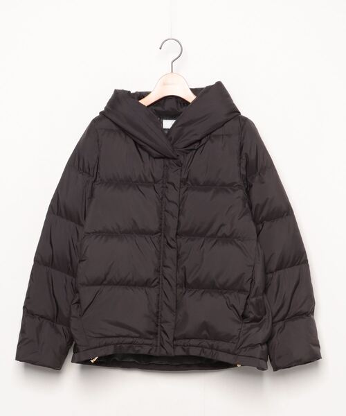 IÉNA ブラックダウンジャケット フード付き 美品 IÉNA ブラックダウンジャケット フード付き 美品 IENA（イエナ）の