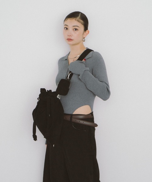 「HANNE」 ショルダーバッグ FREE ブラック レディース_画像3