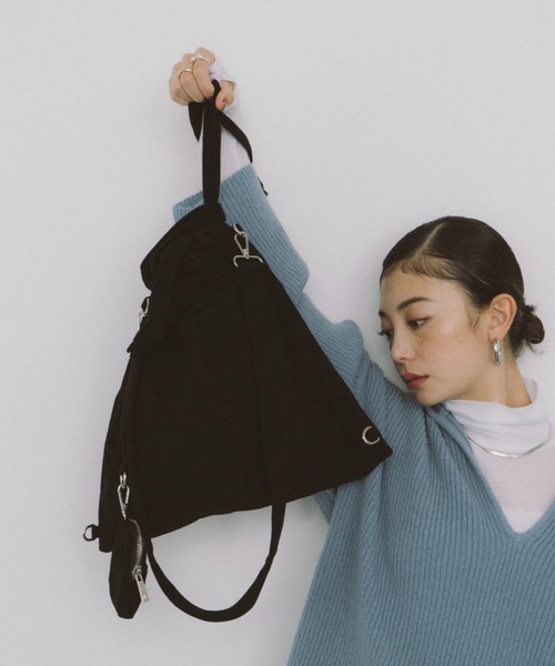 「HANNE」 ショルダーバッグ FREE ブラック レディース_画像5