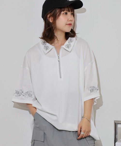 tシャツ フレアスリーブデザインTシャツブラウス レディース 楽天市場】Tシャツ レディース トップス カットソー 半袖