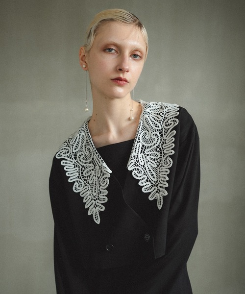 et.UNiVER パンツドレス Big collar setup : ZOZOTOWN Yahoo!店