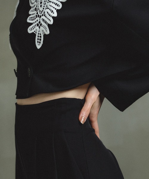 et.UNiVER パンツドレス Big collar setup : ZOZOTOWN Yahoo!店