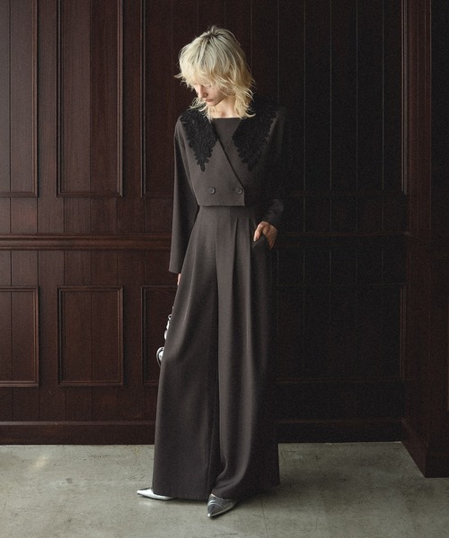et.UNiVER パンツドレス et.UNiVER パンツドレス separated pants combination