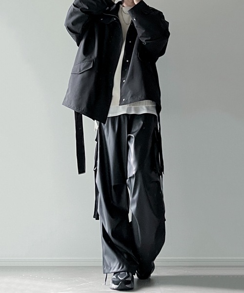 「LILL」 ジップアップブルゾン M グレー メンズ_画像7