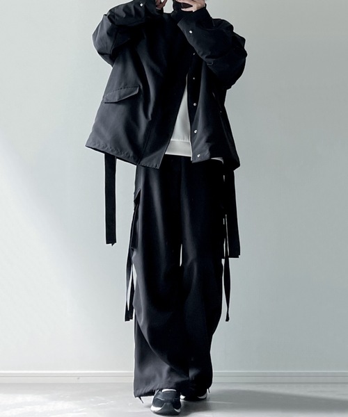 「LILL」 ジップアップブルゾン M グレー メンズ_画像9