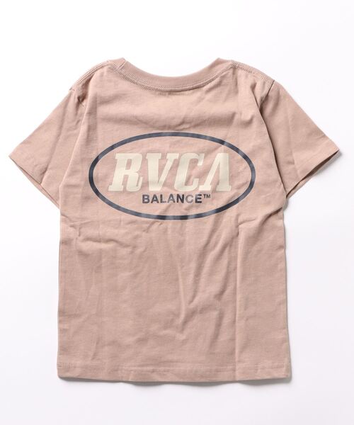 「RVCA」 半袖Tシャツ MEDIUM レッド系その他 レディース