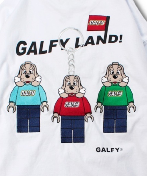 tシャツ 「GALFY/ガルフィー」GALFY LAND Tee レディース メンズ GALFY(ガルフィー) “GALFY LAND Tee” - DISSIDENT WEB SHOP