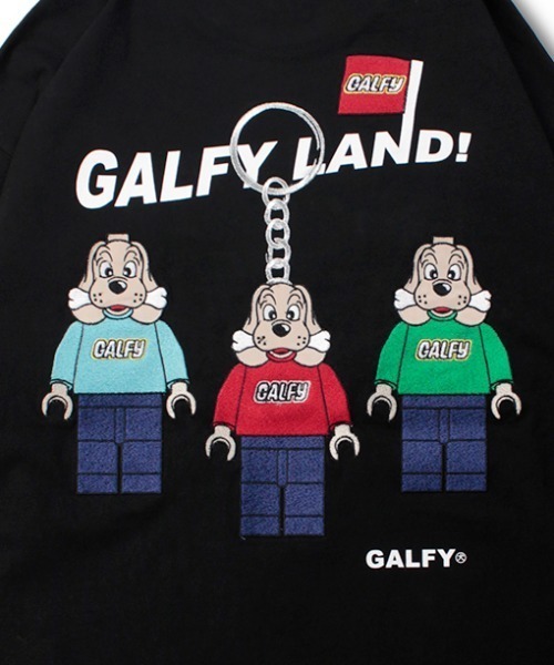 GALFY tシャツ 「GALFY/ガルフィー」GALFY LAND Tee レディース