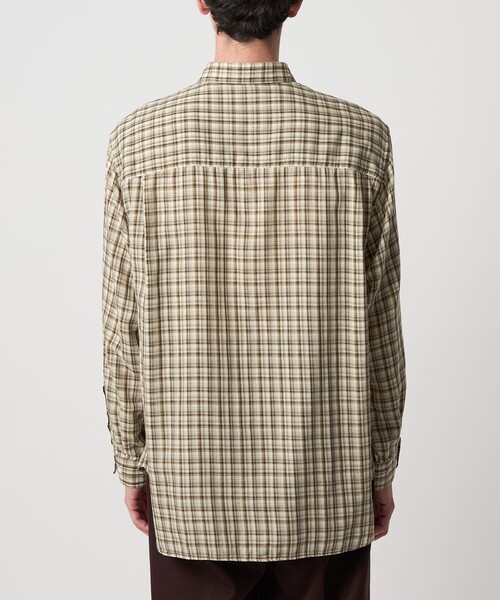 STEVEN ALAN シャツ 「Steven Alan」 CC ガーゼ チェック