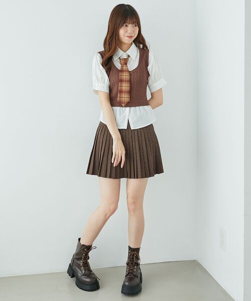 MAJESTIC LEGON（マジェスティックレゴン） ニット セーター ネクタイ