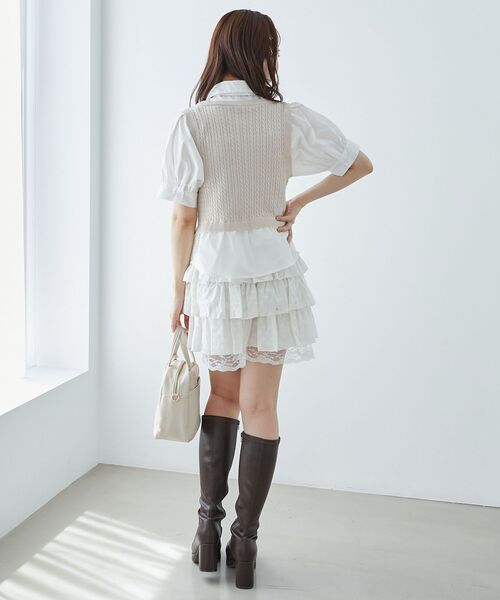 MAJESTIC LEGON（マジェスティックレゴン） ニット セーター ネクタイ
