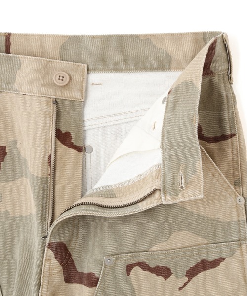 AVIREX パンツ CAMO DOUBLE KNEE DUCK PAINTER PANTS / カモ