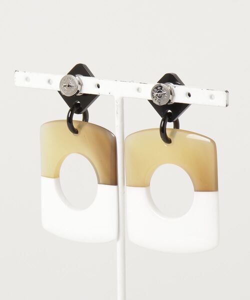 HERMES 「HERMES」 ピアス（両耳用） - シルバー レディース